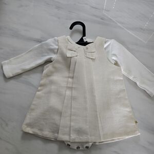 Absorba Cream Baby Outfit